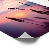 Seien Sie stark, und lass Ihr Herz Mut - Bibel Poster (Ecke)