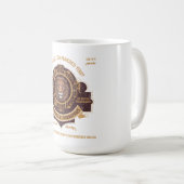 Seien Sie stark und mutig Kaffeetasse (VorderseiteRechts)