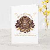 Seien Sie stark und mutig Karte (Gelbe Blume)