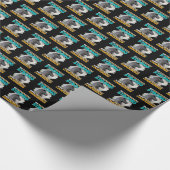 Seien Sie stark und mutig - Llama Geschenkpapier (Ecke)