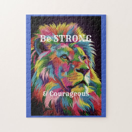 Seien Sie stark und mutig Puzzle (Vertikal)