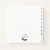 Seien Sie stark und mutig Spiral Journal Notizblock (Rückseite)