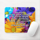 Seien Sie starke Bibel-Schrift Mousepad (Mit Mouse)