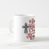 Seien Sie starke Tasse (Vorderseite Links)