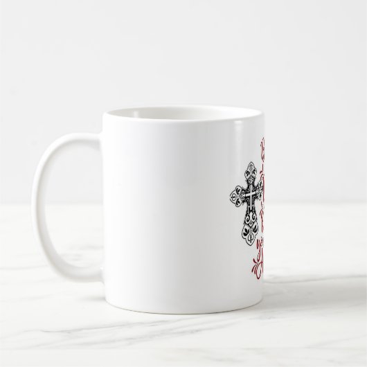 Seien Sie starke Tasse (Links)