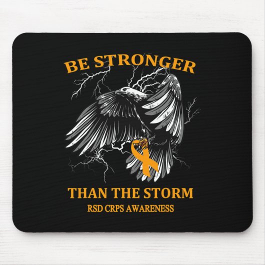 Seien Sie stärker als das Storm-RSD-CRPS Mousepad (Vorne)