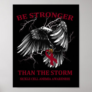 Seien Sie stärker als die Anämie der Sturmkrankhei Poster