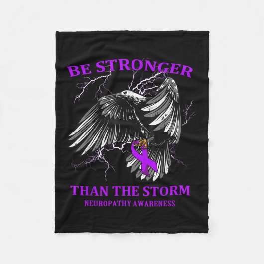 Seien Sie stärker als die Sturm-Neuropathie Fleecedecke (Vorderseite)