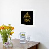 Seien Sie stärker als Ihre Ausreden Foliendrucke (Ablage(Küche))