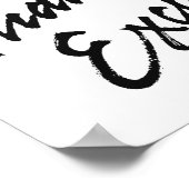 Seien Sie stärker als Ihre Ausreden Poster (Ecke)