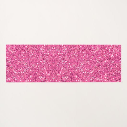 Seien Sie stärker als Ihre Ausreden, rosa Sequenze Yogamatte (Rückseite (Horizontal))