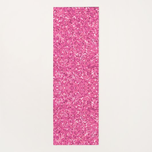 Seien Sie stärker als Ihre Ausreden, rosa Sequenze Yogamatte (Rückseite)