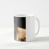 "Seien Sie starkes" Joshua-1:9 Kaffeetasse (VorderseiteRechts)