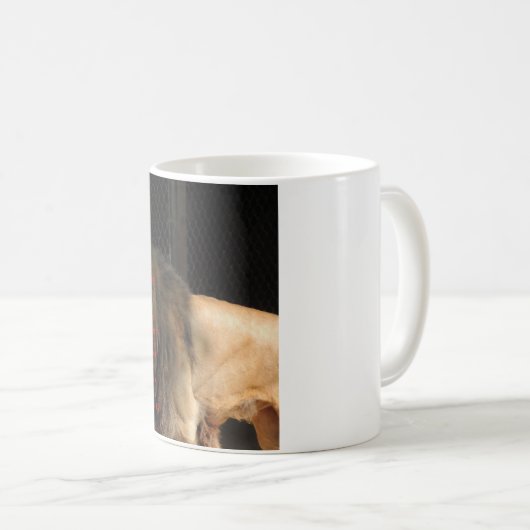 "Seien Sie starkes" Joshua-1:9 Kaffeetasse (VorderseiteRechts)