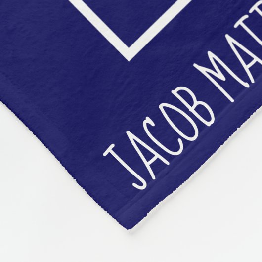 Seien Sie starkes u. mutiges (Joshua) Fleecedecke (Ecke)