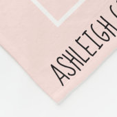 Seien Sie starkes u. mutiges (Joshua) Fleecedecke (Ecke)