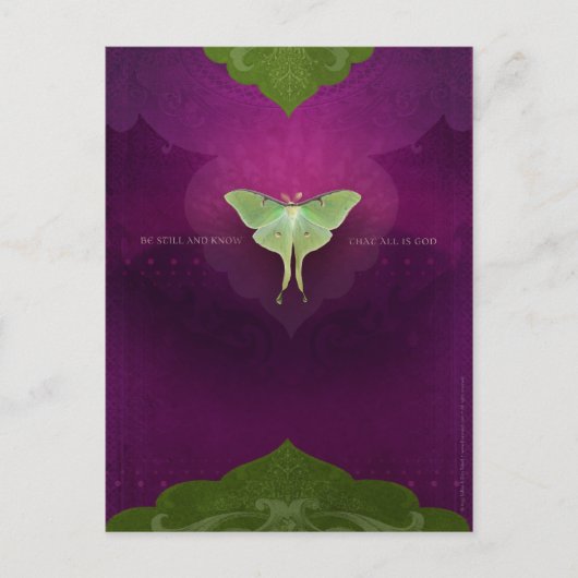 Seien Sie still (Postkarte) Postkarte (Vorderseite)