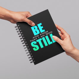 Seien Sie still und kennen Gott Psalm 46 Church Jo Notizblock