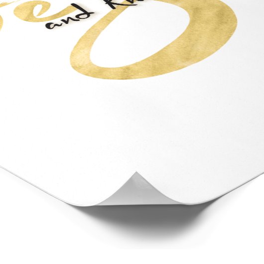 Seien Sie still und kennen Kunstdrucke Poster (Ecke)