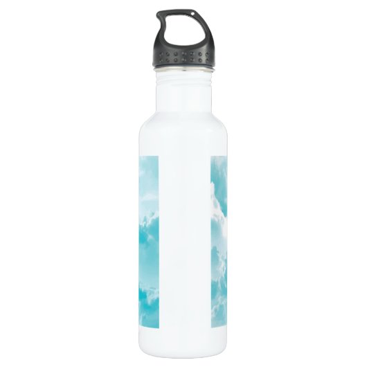 Seien Sie still und kennen Sie das schöne Christli Edelstahlflasche (Rückseite)