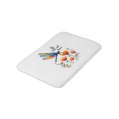 Seien Sie still und kennen Sie den Christlichen So Badematte (Schrägansicht)