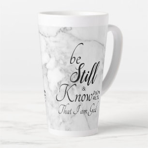 Seien Sie still und kennen Sie die Bibel Verse 46: Milchtasse