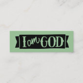 Seien Sie still und kennen Sie Mini-Scripting-Aufr Mini Visitenkarte (Vorderseite)