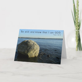 Seien Sie still und wissen - Betreuungs- und Betre Karte