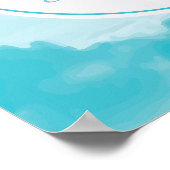 Seien Sie still und wissen, dass ich Gott Bible Ve Poster (Ecke)