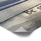 Seien Sie still und wissen, dass ich Gott bin, Psa Poster (Ecke)