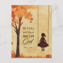 Seien Sie still und wissen ich bin Gott Bible Vers