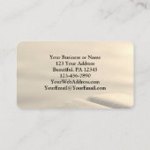 Seien Sie still und wissen Sie, dass ich die Bibel Visitenkarte (Rückseite)