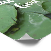 Seien Sie still und wissen Sie, dass ich die Chris Poster (Ecke)