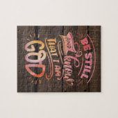 Seien Sie still und wissen Sie, dass ich die Chris Puzzle (Horizontal)