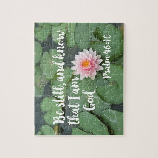 Seien Sie still und wissen Sie, dass ich die Chris Puzzle (Vertikal)