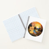 Seien Sie still und wissen Sie, dass ich Gott Bibl Notizblock (Innenseite)