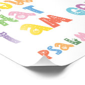 Seien Sie still und wissen Sie, dass ich Gott bin, Fotodruck (Ecke)