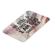 Seien Sie still und wissen Sie, dass ich Gott bin Magnet (Linke Seite)