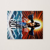 Seien Sie still und wissen Sie, dass ich Gott-Räts Puzzle (Horizontal)