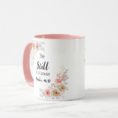 Seien Sie still und wissen Tasse (Vorderseite Links)