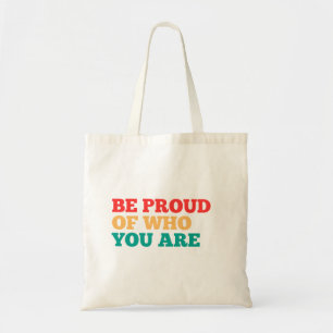 Seien Sie stolz auf das Budget Bag Tragetasche