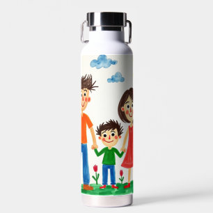Seien Sie stolz auf die Kunstwerke Ihres Kindes  Trinkflasche