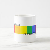 Seien Sie stolz auf diese Farben Kaffeetasse (Mittel)