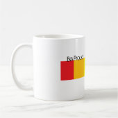Seien Sie stolz auf diese Farben Kaffeetasse (Links)