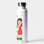 Seien Sie stolz auf Ihre Kinderarbeit Trinkflasche (Links)