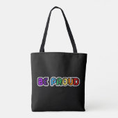 Seien Sie stolz auf LGBT-Gay Pride Tasche (Rückseite)