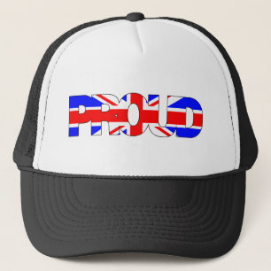 Seien Sie stolz, britisch zu sein Truckerkappe
