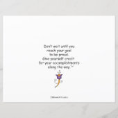 Seien Sie stolz darauf, wer Sie sind_flaches Blatt (Rückseite)