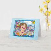 Seien Sie stolz darauf, wer Sie sind Karte (Gelbe Blume)