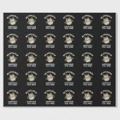 Seien Sie stolz darauf, wer Sie sind lustige Owl P Geschenkpapier (Flach)